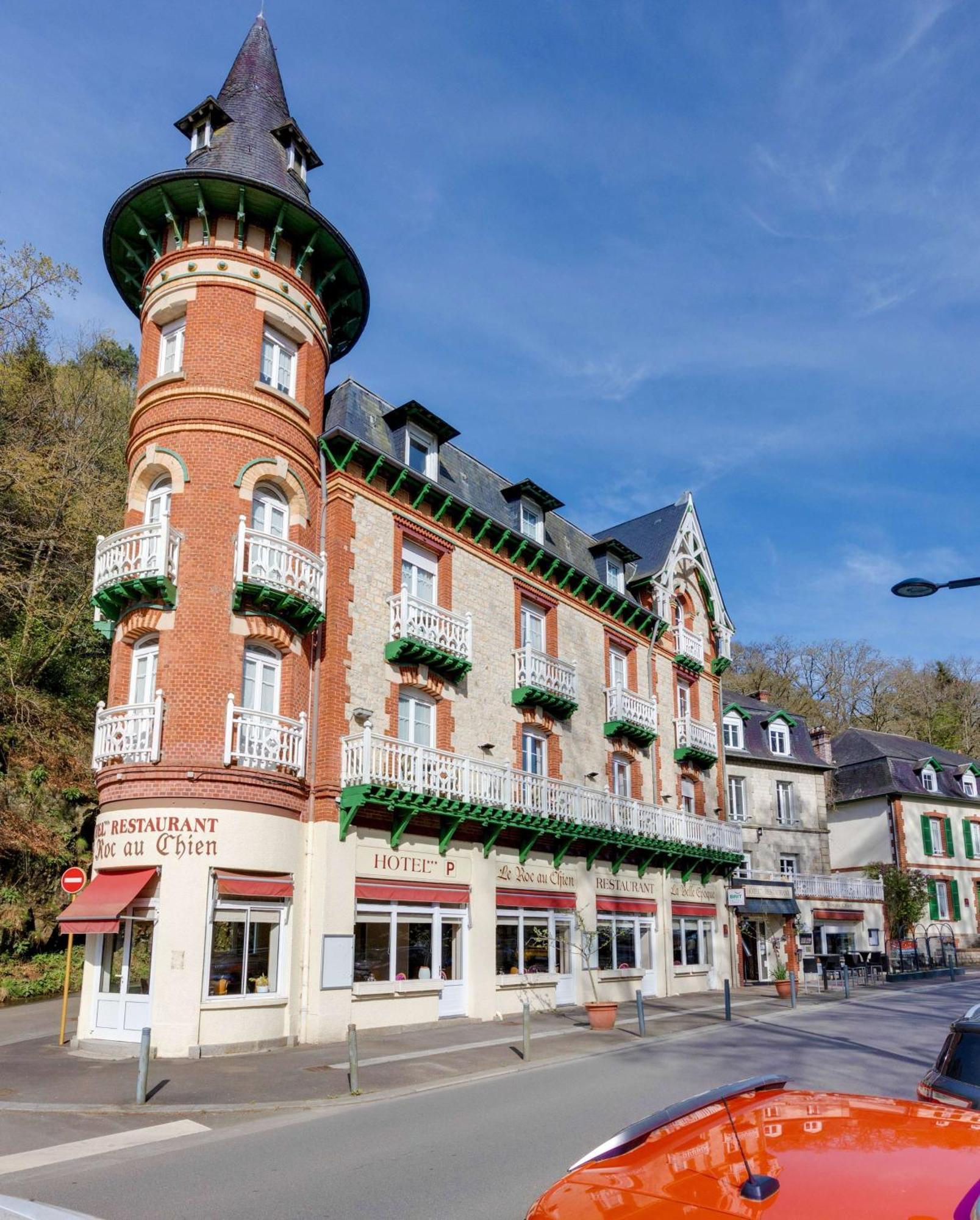 Brit Hotel & Spa Le Roc Au Chien Bagnoles de l'Orne Normandie Exterior foto