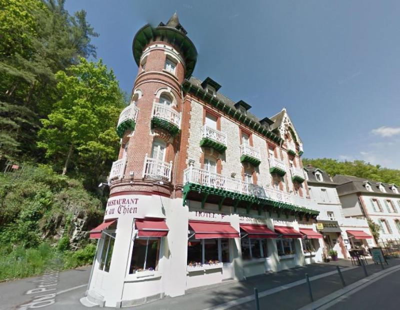 Brit Hotel & Spa Le Roc Au Chien Bagnoles de l'Orne Normandie Exterior foto